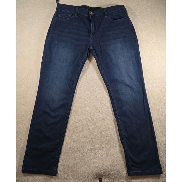 Mugsy Fultons Jeans Men’s 40x32 Blue Straight Stretch Denim Modern - Picture 1 of 4